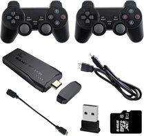 Y3 Lite Game Stick Console with Dual 2.4G Wireless Controllers Connect TV