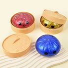 ( 01Pc / Boxs ) / (04Pcs Boxs) Squeeze Toys Box Dumpling Squishy Rising Stress Ball | Soft Desk Stress Relief for Office Home Relaxation