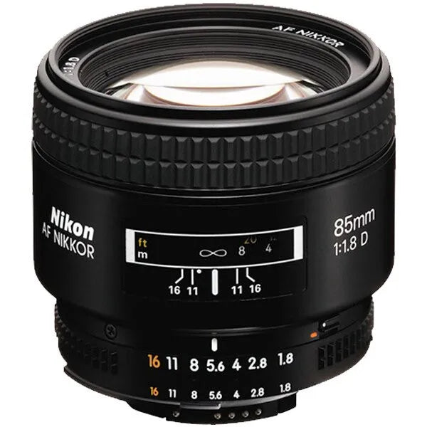 Nikon AF Nikkor 85mm f/1.8D Portrait Lens