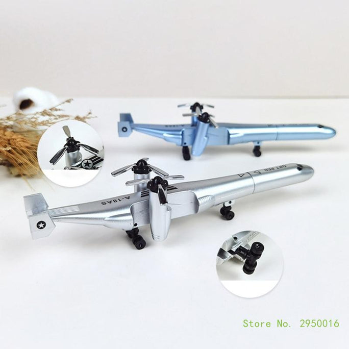 01 PC Original special helicopter modeling gel pen model students with children's toys