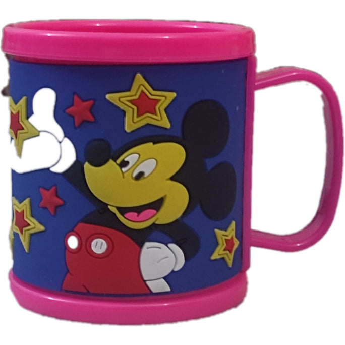 Milk Cup 3D Children's Mug Cartoon Mouthwash Cup Creative Plastic Mug Water Cup