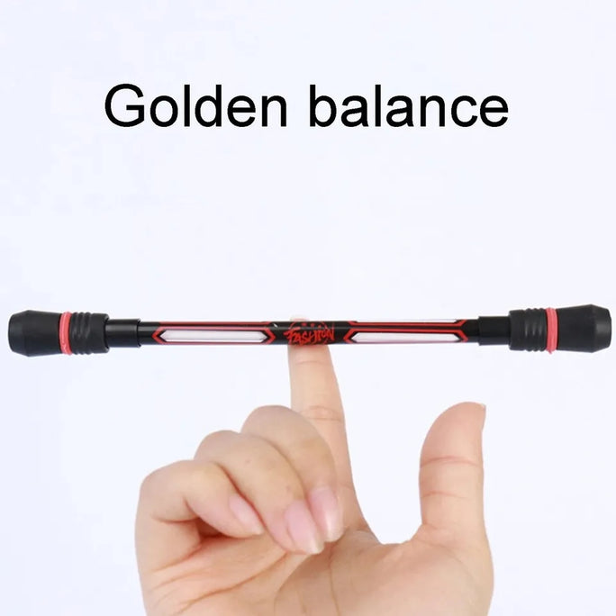 01 Peice of Spinning Writing Pen Student Relieve Stress Rotating Ballpoint Gel Pen Kids Gift Toy Stress Reliever Anti-Slip Hand Spinner Durable and Attractive Cool Finger Whirling Pen Spinner Kid Toy Adult Stress Relief Spinning Pen Stable Pivot Anti-slip