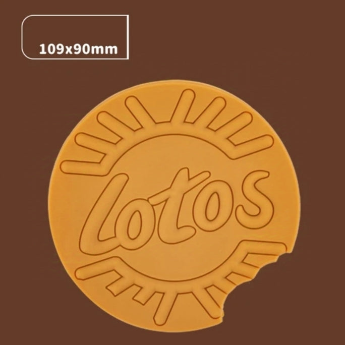 Scented Chocolate / Biscuits Shaped Personal Desk Notepad Memo Book Small Diary Chocolate Biscuits Shape Cover of a Memo pad/Notepad (Chocolate Biscuits Notebook)