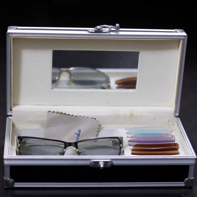 Sunglasses With 3 Interchangeable Lenses With Box Shades for Men Women