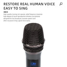 Professional Wireless Handheld Dynamic UHF VHF Microphone | Long-Range Mic for
