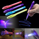 01/2 Peice of Luminous Light Invisible Ink Pen Highlighter Pen Drawing Learning Magic Pen for Kids Party Favors Ideas Gifts Novelty Toy