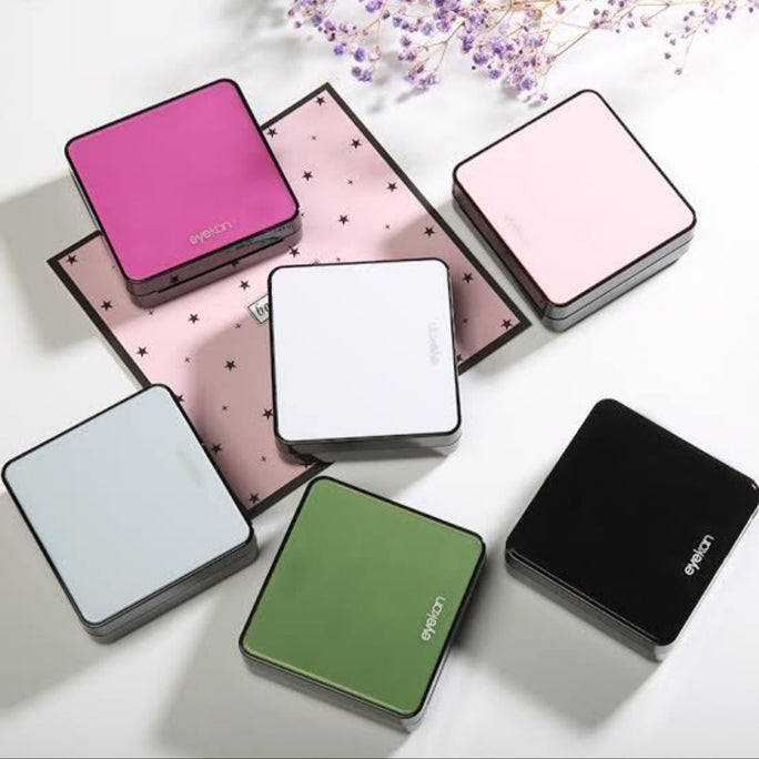 Contact Lens Case High Quality Travel Kit Design Travel Portable Solid Color Lens Cover Container Beauty Pupil Storage Soaking Box Eyewear Accessories