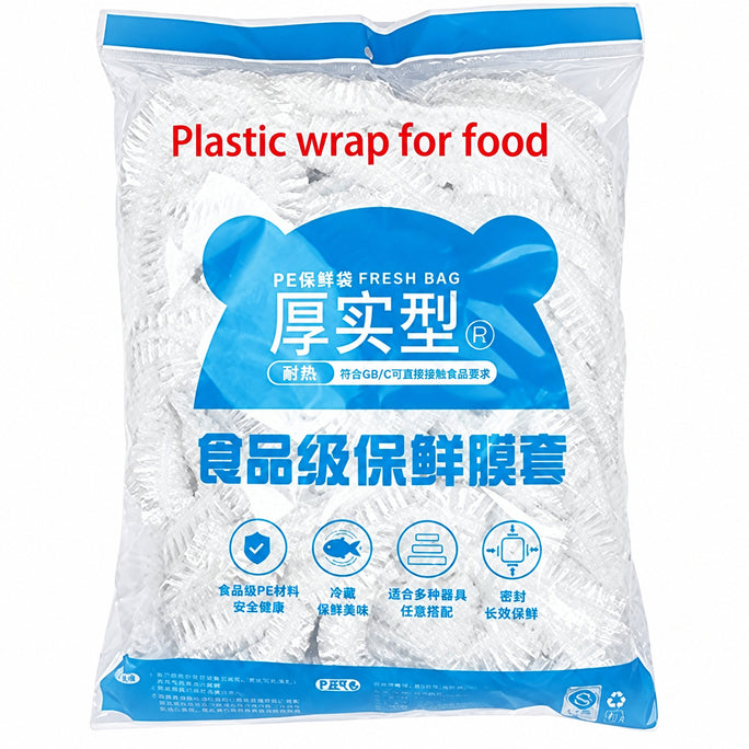 10 Pcs (Pack of 10) Disposable Food Storage Covers Bags Bowls Elastic Plate Fresh Keeping Bags