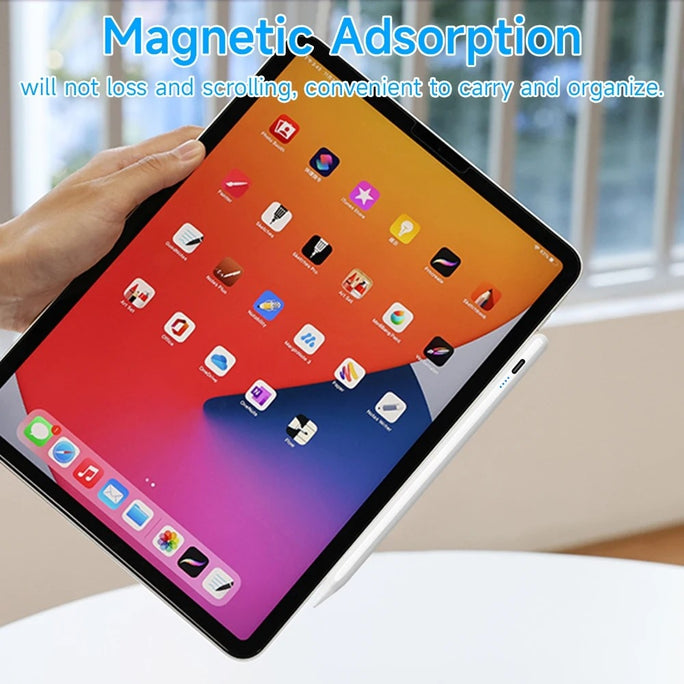Universal Active Stylus Pen Magnetic Digital Touch Pencil USB C Rechargeable