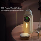 Portable Baby Bottle Warmers, Portable Bottle Warmer for Travel, Upgraded Baby Milk Warmer for Breastmilk or Formula, Bottle Warmer On The Go with Milk Volume Window, 6 Temperature Control, 8000 MAh