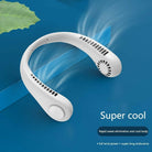 Portable Neck Fan Electric Wireless Fan Rechargeable USB Mini Fan Bladeless Personal Fans Hanging Neck Cooler For Outdoor Sports