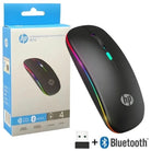 HP W10 Bluetooth Wireless Dual Mode 2in1 Wireless Mouse with 2.4 Ghz Wireless