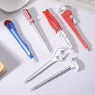 01pc Simulation Hardware Tools Vise Hand Knife Hammer Creative Ballpoint Gel Pens Office School Supplies