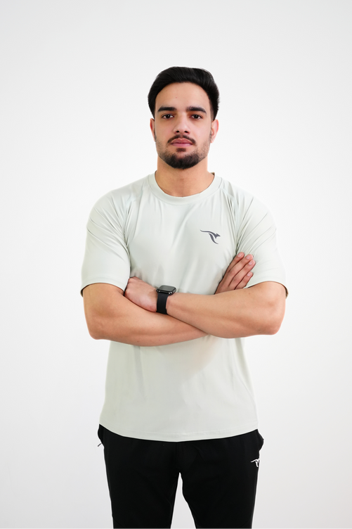 Dry Fit T-Shirt AUH Aero-Fit Performance Crew-Seafoam