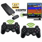 Y3 Lite Game Stick Console with Dual 2.4G Wireless Controllers Connect TV