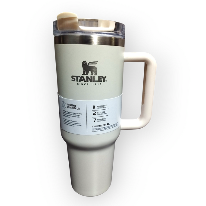 Drinkware 40oz Mug Tumbler FlowState Stanley Quencher 1200ML Stanley Cup Stainless Steel Vacuum Insulated Tumbler Ice Coffee Cup - Tumbler mugs Stanley The Quencher H2.O FlowState 40oz Tumbler