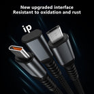 3 in 1 Fast Charging Cable 100W Multi Connector USB Type C Lightning Micro USB