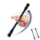 01 Peice of Spinning Supreme Writing Pen Student Relieve Stress Rotating Ballpoint Gel Pen Kids Gift Toy Stress Reliever Anti-Slip Hand Spinner Durable and Attractive Cool Finger Whirling Pen Spinner Stress Relief Spinning Pen Stable Pivot Anti-slip