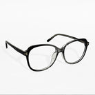Rave Black Transparent Cat Eye Frame Glasses