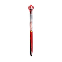 01 PC Cute Newest Crown Design Crystal Writing Tool Ballpoint GEL Pen Stationery as Festival Gift