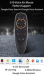 G10S Voice Control Air Mouse | 2.4GHz Wireless Remote with USB Receiver 6 Axis