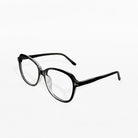 Rave Black Transparent Cat Eye Frame Glasses