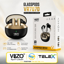 Vizo VR7070 GlassPods ANC Wireless Earbuds