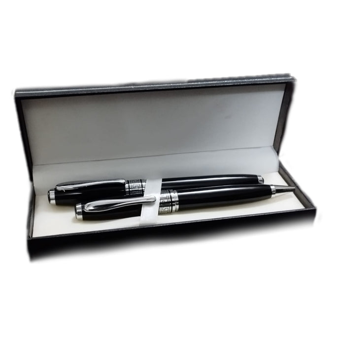 High quality Pen set 2pc metal pens with luxury pen box for business gifts corporate gifts