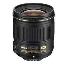 Nikon AF-S NIKKOR 28mm f/1.8G Wide-Angle Prime Lens