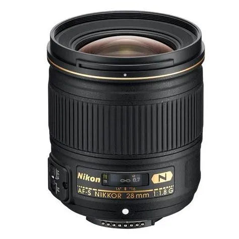 Nikon AF-S NIKKOR 28mm f/1.8G Wide-Angle Prime Lens