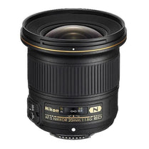 Nikon AF-S NIKKOR 20mm f/1.8G ED Wide-Angle Prime Lens