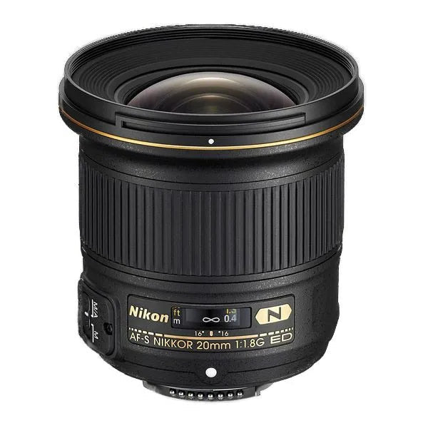 Nikon AF-S NIKKOR 20mm f/1.8G ED Wide-Angle Prime Lens
