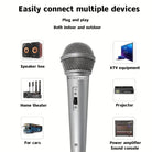 Dm-701 Uni-directional dynamic microphone. Perfect sound quality, XLR connector