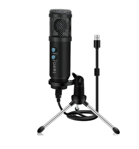 KNUP CONDENSER MICROPHONE KPM0023 SHOCK MOUNT PC Microphone, USB Microphone