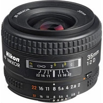 Nikon AF Nikkor 35mm f/2D Prime Lens