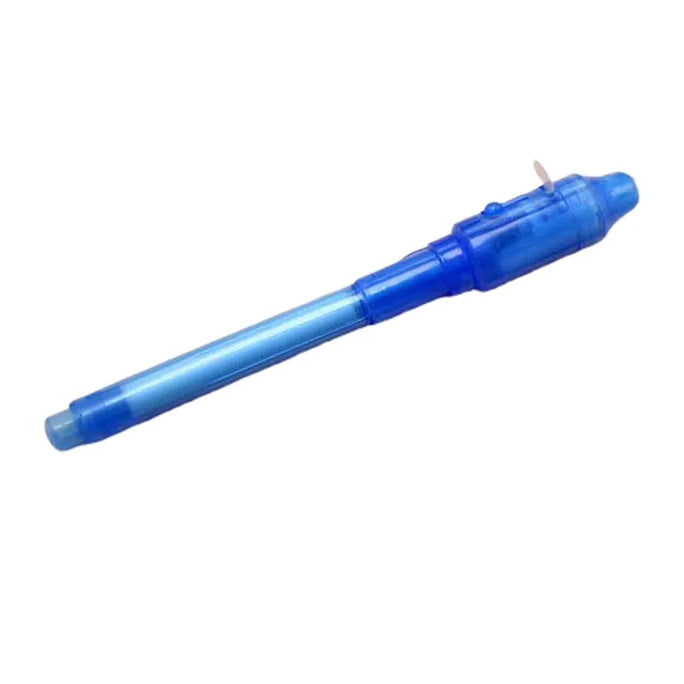 01 Piece of Luminous Light Invisible Ink Pen Highlighter Pen Drawing Learning Magic Pen for Kids Party Favors Ideas Gifts Novelty Toy