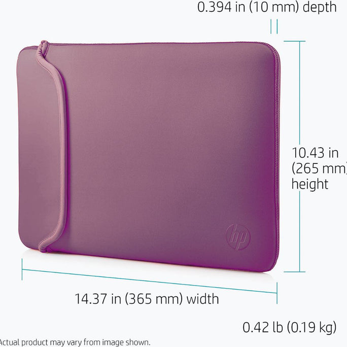 HP Chroma Geo Rev Neoprene Reversible 14 Laptop Sleeve Pouch Bag 2TX16AA