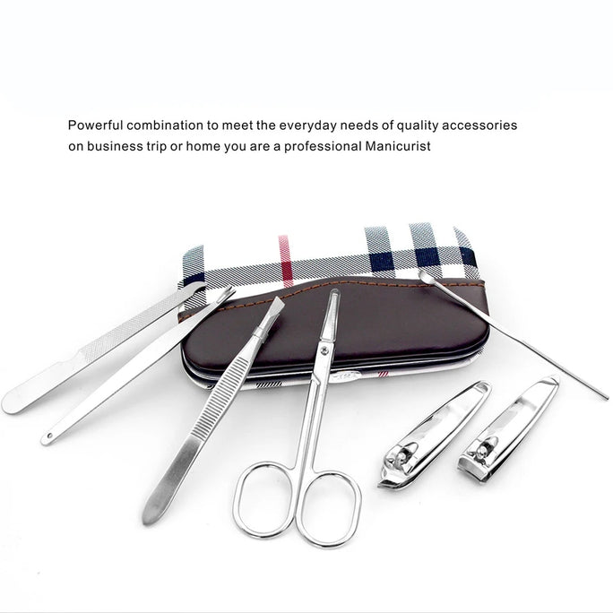 Nail Scissors Set Household High End Mens And Womens Special Nail Clippers Manicure Beauty Tools 6 Piece Portable Household