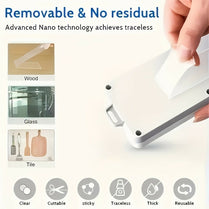 Nano Double Sided Tape Transparent Heavy Duty Reusable Washable Strong Adhesive Waterproof Mounting Tape 2cm Wide –3M Leng