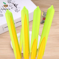 01 Piece Stationery Cute Corn Creative School Office Gel Pens Gift Supply Handles Sweet Pretty Lovely Vegetable Gel Pen