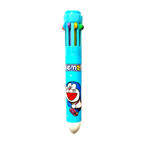 01/2 Pc 10 in 1 Pen Multicolor Gel Pen 10 Ink Refill in one Pen10 in 1 character ballpoint pen