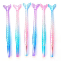 Gradient Gel Pens Cute Mermaid Pens Novelty Neutral Pens For Kids Gift School Office Supplies Stationery