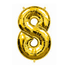Number 8 Foil Balloon 40" Inches