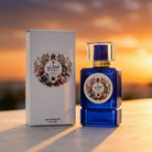 Blue-Woody Perfume for Men - Deep Woody & Rich Amber Fragrance - Smooth Powdery Scent - Long Lasting EDP - 50ml