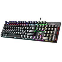 AULA S2022 Rgb Mechanical Gaming Keyboard USB Wired | Blue Switch Clicky Keys