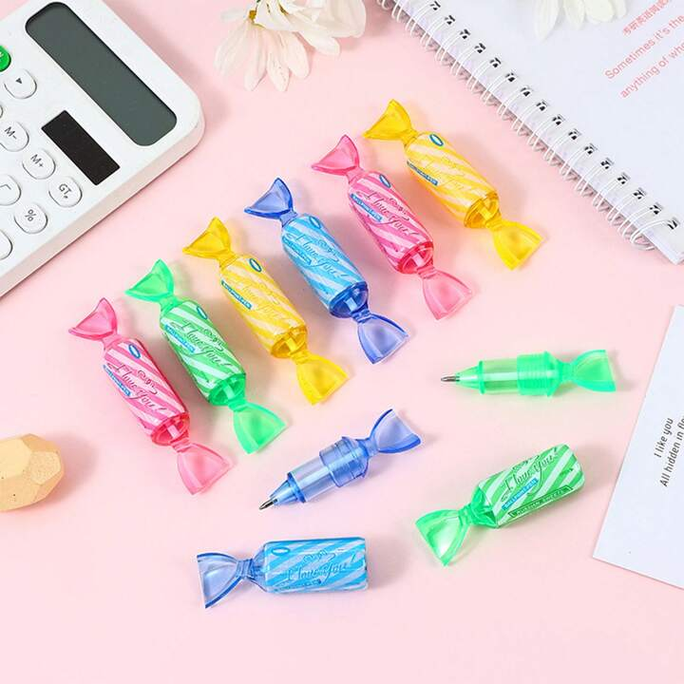 01 Pc Mini Candy Ballpoint Pen Writing Pens Set Free Shipping Cute Stationery Wholesale Ball Point Pen Original Novel Pens