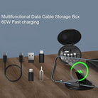 60W Fast Charging Data Cable Kit All in One USB Type C Lightning Micro USB