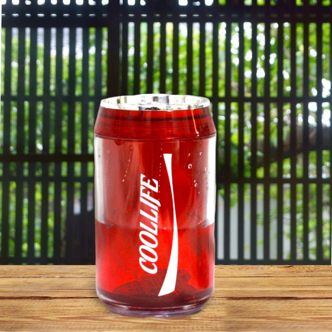 Premium Quality Glass Cane Cooldrink Design Glass 1 Pcs Set |Acrylic Printed Design New Stylish Juice Cane