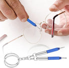 3 In 1 Eyeglass Screwdrivers Repair Kit with Keychain Watch Repair Glasses Screwdriver Recision Screw Driver Tools Accessories Ratings 1