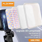Plokama U80 Pro Portable RGB LED Light – Mini Photography Lamp Video Light for